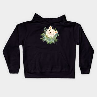 Flower cat! Kids Hoodie